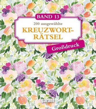 Kreuzworträtsel Deluxe, Großdruck. Bd.13