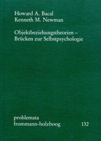 Objektbeziehungstheorien, Brücken zur Selbstpsychologie Objektbeziehungstheorien, Brücken zur Selbstpsychologie