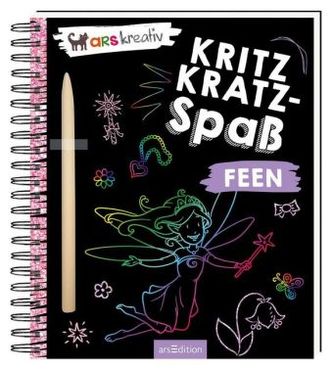 Kritzkratz-Spaß Feen, m. Stift