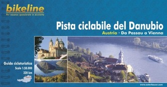 Bikeline Radtourenbuch Pista ciclabile del Danubio