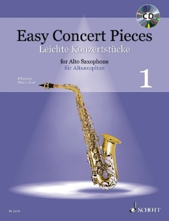 Easy Concert Pieces - Alt-Saxophon und Klavier, m. Audio-CD