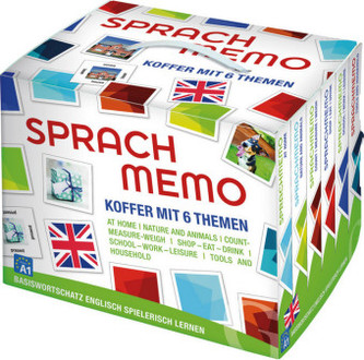 Sprachmemo Englisch: Koffer mit 6 Themen (Spiel)