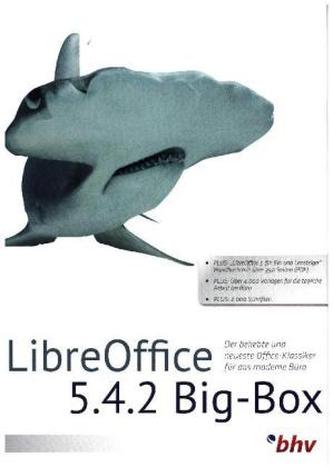 LibreOffice 5.4 BigBox, 1 DVD-ROM LibreOffice 5.4 BigBox, 1 DVD-ROM