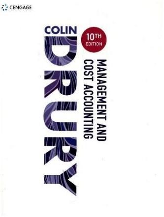 Management and Cost Accounting