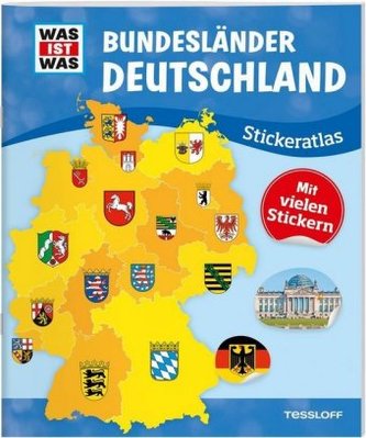 Bundesländer Deutschland Stickeratlas Bundesländer Deutschland Stickeratlas