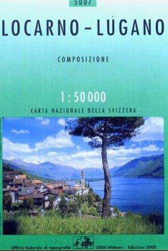 Landeskarte der Schweiz Locarno, Lugano