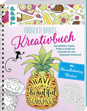 Fröhlich buntes Kreativbuch Fröhlich buntes Kreativbuch