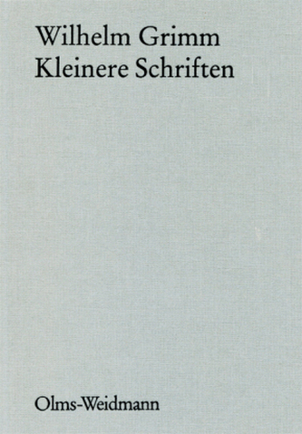 Kleinere Schriften. Erg.-Bd.5 Kleinere Schriften. Erg.-Bd.5