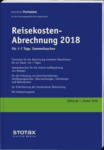 Für 1-7 Tage, Sammeltaschen 2018