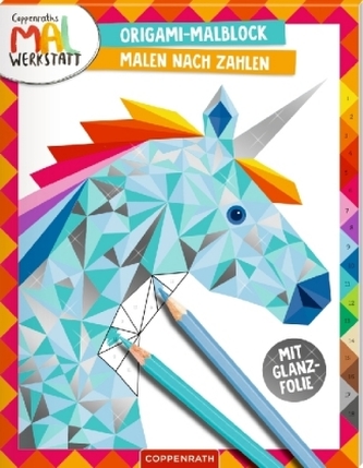 Origami-Malblock - Malen nach Zahlen