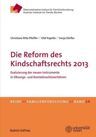 Die Reform des Kindschaftsrechts 2013 (f. Österreich)