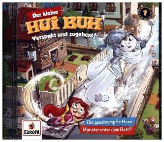 Der kleine Hui Buh - Die geschrumpfte Hexe / Monster unter dem Bett?, 1 Audio-CD