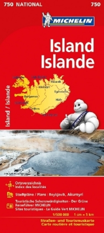 Michelin Karte Island Michelin Karte Island