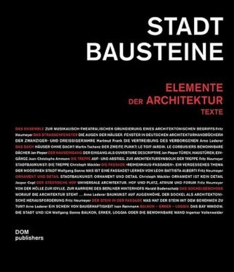 Stadtbausteine. Elemente der Architektur