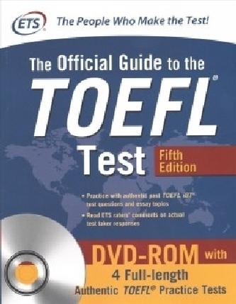 The Official Guide to the TOEFL Test, w. DVD-ROM