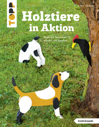 Holztiere in Aktion