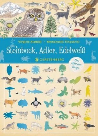 Steinbock, Adler, Edelweiß Steinbock, Adler, Edelweiß