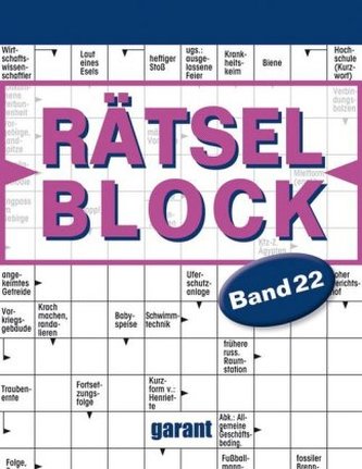 Rätselblock. Bd.22