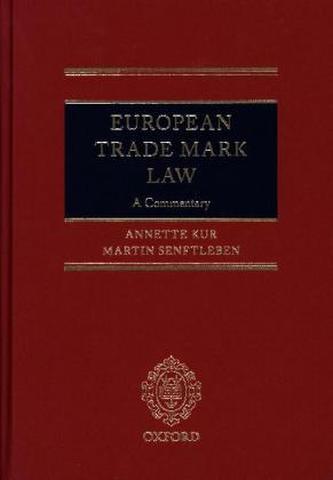 European Trade Mark Law European Trade Mark Law