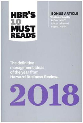 HBR's 10 Must Reads 2018