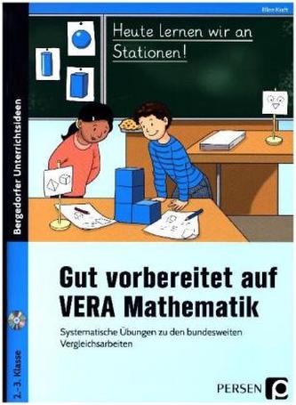 Gut vorbereitet auf VERA Mathematik, m. CD-ROM