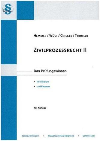 Zivilprozessrecht. Tl.2