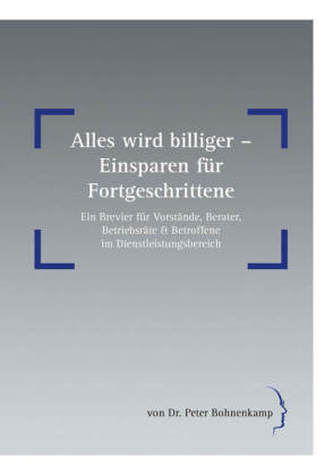 Alles wird billiger - Einsparen für Fortgeschrittene Alles wird billiger - Einsparen für Fortgeschrittene