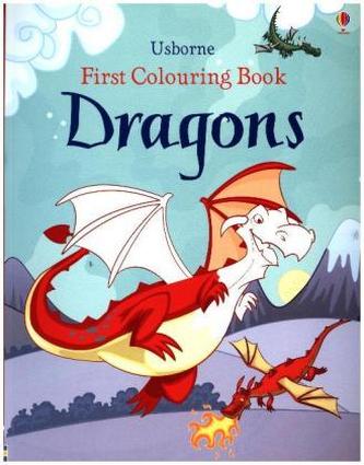 First Colouring Book Dragon