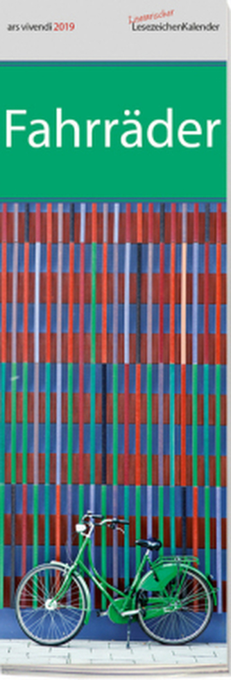 Lesezeichenkalender: Fahrrad 2019