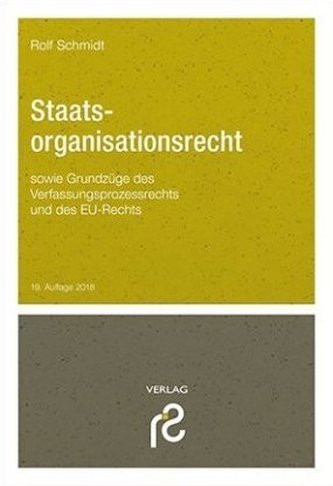 Staatsorganisationsrecht Staatsorganisationsrecht