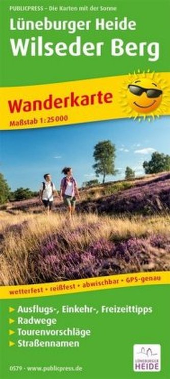 PublicPress Wanderkarte Lüneburger Heide, Wilseder Berg