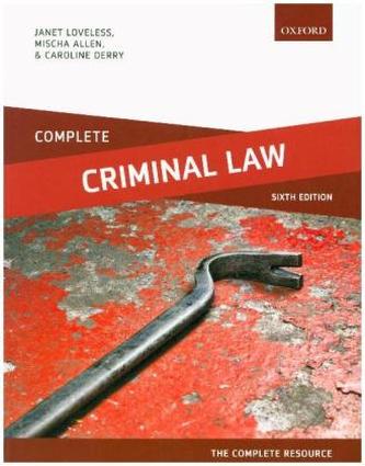 Complete Criminal Law