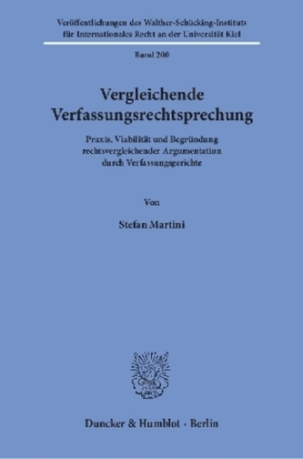 Vergleichende Verfassungsrechtsprechung