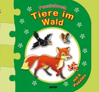 Puzzlebuch Tiere im Wald