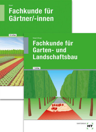 Fachkunde für Gärtner + Fachkunde für Garten- und Landschaftsbau, 2 Bde.