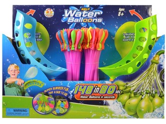 Vodní bomby set, 2ks po 37 bombách, 39x29cm