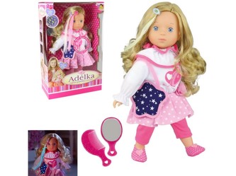 Panenka Adélka s pohádkou TV reklama, 40cm