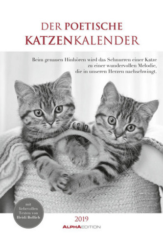 Der poetische Katzenkalender 2019