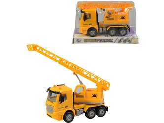Auto stavební, na setrvačník, 16cm