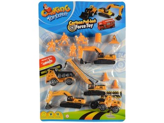 Stavební stroje, na zpětný chod, 14cm