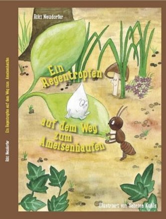 Ein Regentropfen auf dem Weg zum Ameisenhaufen