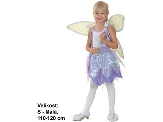 Kostým na karneval - Víla, 110-120 cm