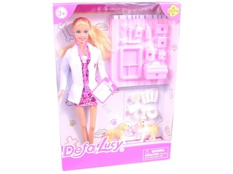 Panenka doktorka s přislušenstvím, 33x23cm