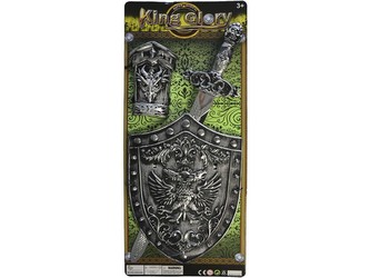 Souprava  rytířská, 53x22cm