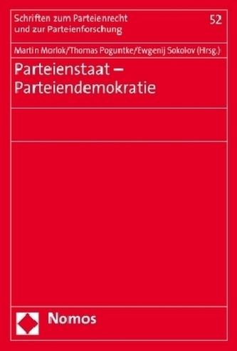 Parteienstaat - Parteiendemokratie Parteienstaat - Parteiendemokratie