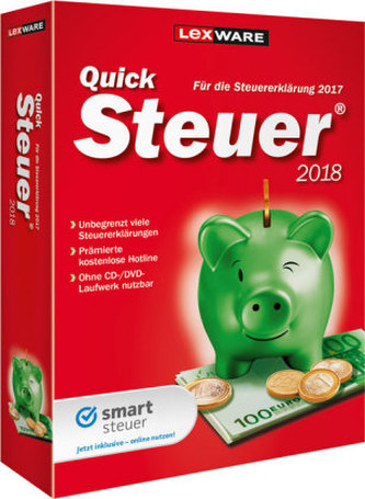 QuickSteuer 2018, 1 CD-ROM QuickSteuer 2018, 1 CD-ROM