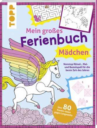 Mein großes Ferienbuch für Mädchen