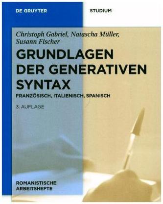 Grundlagen der generativen Syntax