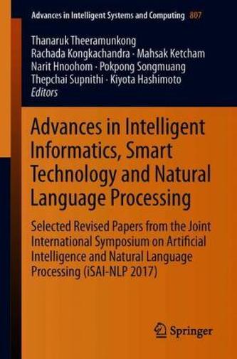 Advances in Intelligent Informatics, Smart Technology and Natural Language Processing