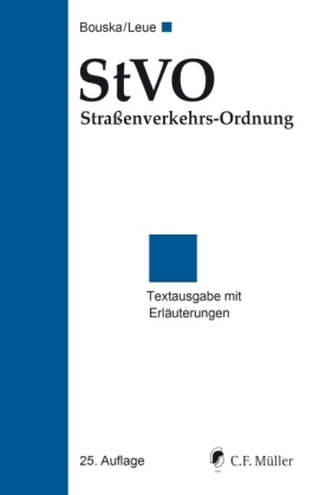 Straßenverkehrs-Ordnung (StVO)
